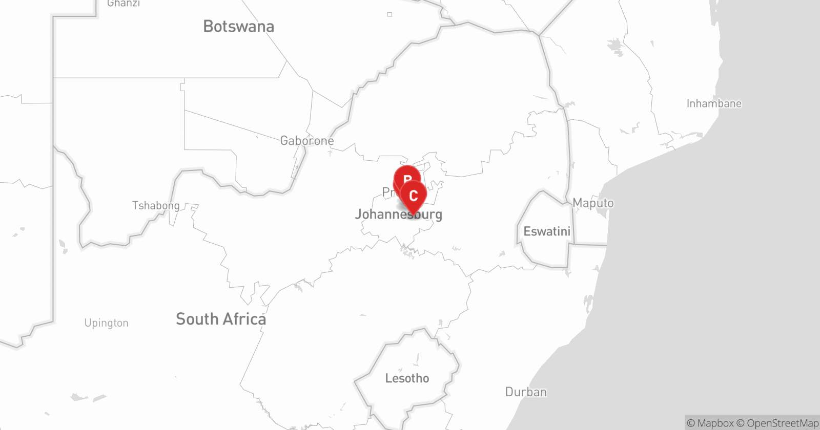 The investigation covers several communities in Ekurhuleni east of Johannesburg, including Kempton Park, Olifantsfontein and KwaThema.